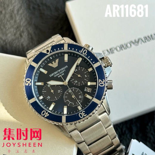 原单阿玛尼AR11681 新款太阳能 男士腕表
机芯：原装进口石英机芯 商品图2