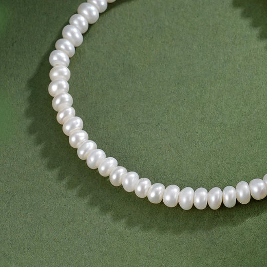 子佩集【白露凝珠】银S925珍珠惜王妃手链【SPB0450003】2.5*4mm珠2601 商品图1