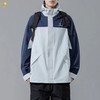 F032339春季新款舒适保暖百搭不拘束连帽拼接冲锋衣外套 商品缩略图0