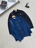 F032333春季新款中国古风男女立领牛仔水洗棉宽松唐装外套 商品缩略图0