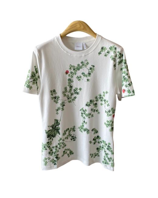 女款花卉印花短袖T恤ba010 商品图0