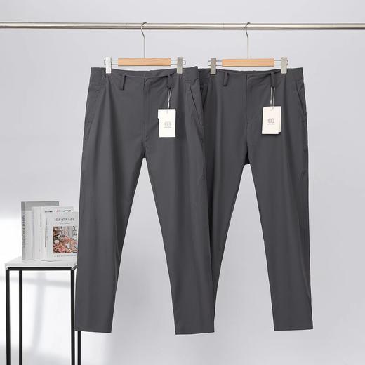 F032312春季新款软壳男款防泼水都市户外全压胶商务长裤 商品图1