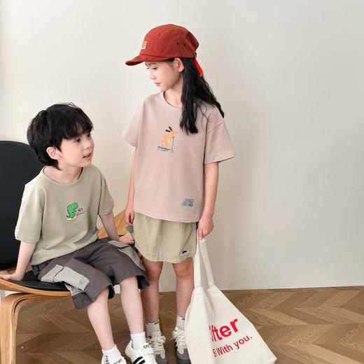 【紧急清仓‼️29.9/2件】3w多件T恤纯亏清‼️要捡漏的速度了，95棉A类儿童T恤透气吸汗店★为爱严选 商品图8