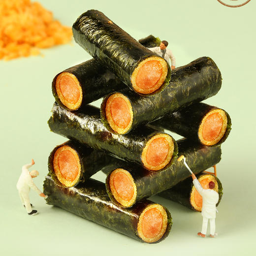 三只松鼠 咸蛋黄海苔卷/++/160g （一箱约45根） 商品图2