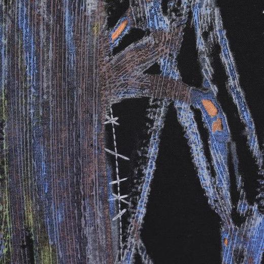 68520SDSA男装2026新款高贵轻奢潮牌抽象涂鸦设计圆领短袖T恤百搭时尚 商品图3