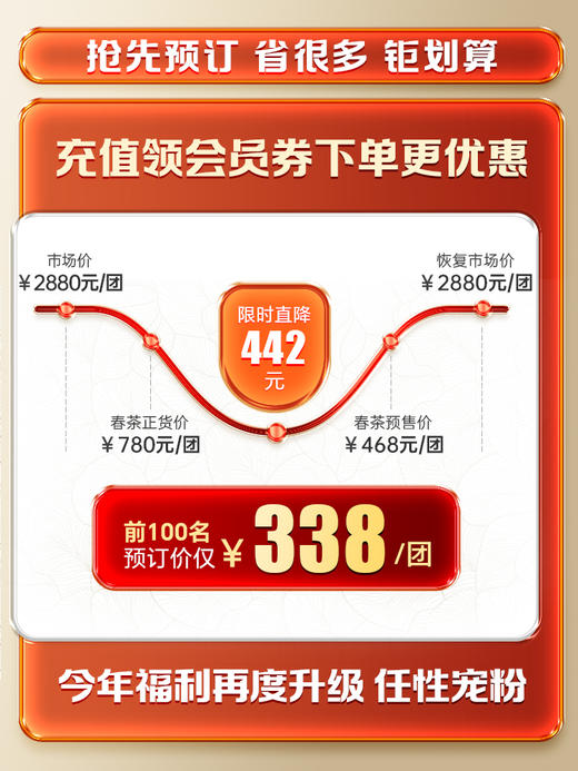 【名额过半！】【细叶王子】2026年春茶预售后山麓王子片区贡茶传奇：一叶难求的极致奢品 品细叶王子，享帝王口福：一汤入口，细腻之中见真质500克/团 8团/件 商品图9