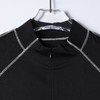 26027SDSA男装2026新款轻奢小众设计缝线半拉链立领短袖T恤百搭上衣 商品缩略图5