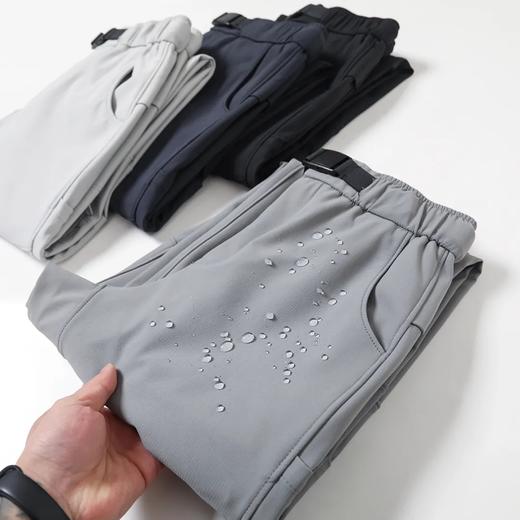 F032370防风防泼水的面料3D立裁版型户外功能性男士休闲长裤 商品图8