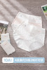 新款撞色大码内裤女高腰a类棉10A抗菌蚕丝加长裆内裤539 商品缩略图4