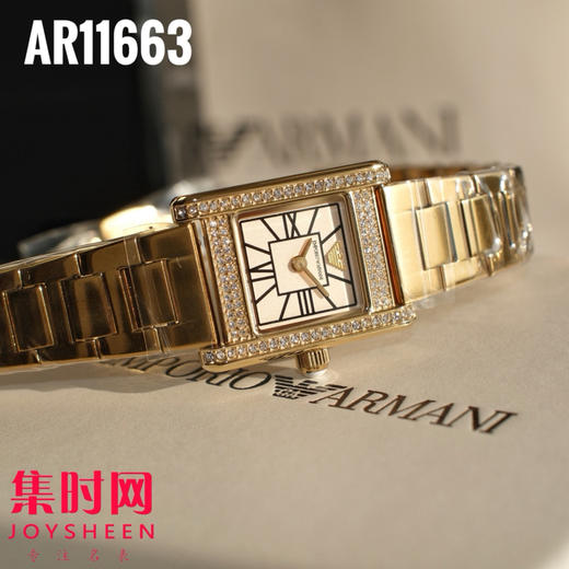 原单阿玛尼AR11663 方形女士腕表
机芯：原装进口石英机芯 商品图4