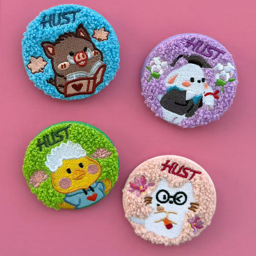 HUST动物吧唧徽章冰箱贴盲袋 商品图3