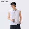 PINLI品立2026夏季新款男装合体版基础纯色圆领无袖打底背心上衣GD262114032 商品缩略图3