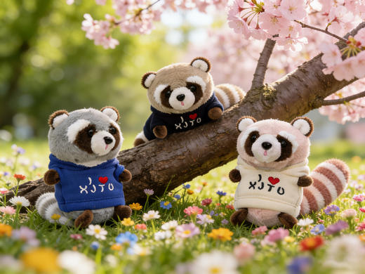 毛绒挂件-浣熊 商品图0