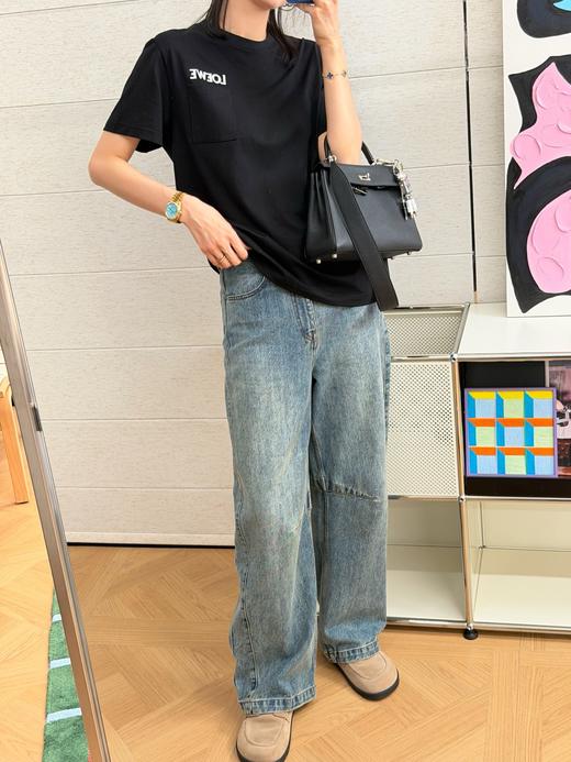 罗意威 2026早春最新款口袋刺绣T恤 商品图6