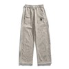 F032329新品复古扎染休闲裤直筒高街脏脏裤针织印花织带拼接街头宽松垂感百搭运动裤 商品缩略图1