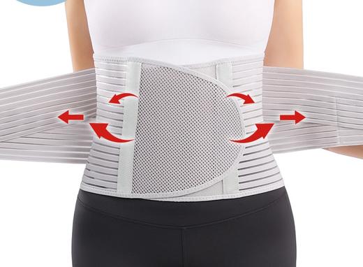 【护腰带】用于提供站姿、坐姿时的腰部支持，特别适合长时间在办公室工作的久坐人群，内侧防滑条设计和高达98%的大面积透气面料 商品图0