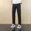 夏季休闲裤薄款顺滑男士纯色简约时尚直筒长裤  KDZC-9888 商品缩略图0