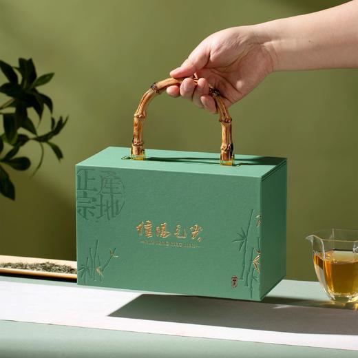 16元一套 / 一箱18套 觅香手提盒【信阳毛尖  二合一 草绿色】 商品图1