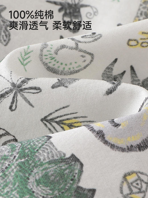 英氏儿童衣服男女童夏季短袖t恤纯棉动物圆领上衣YRTCJ2S021A 商品图1