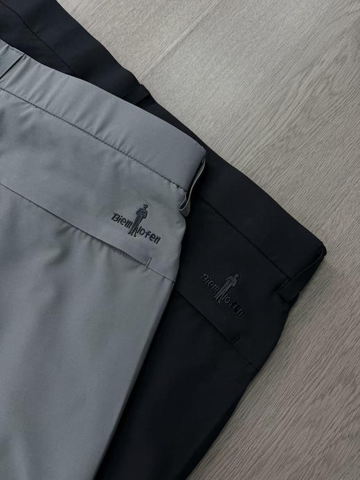 原单正品比音勒芬春夏薄款运动户外运动长裤，（代工厂直发，非质量问题只换不退）
颜色：黑色 灰色
尺码：30、31、32、34、36、38 商品图4