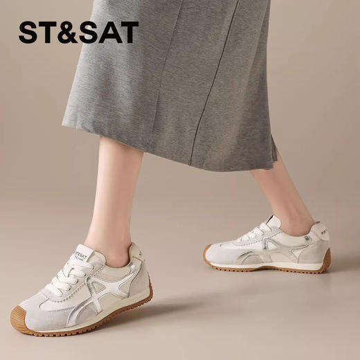 星期六26春新款休闲百搭轻量阿甘鞋SSE1112CLF 商品图1