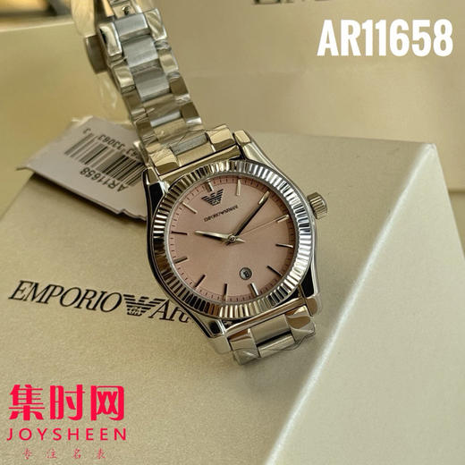 原单阿玛尼AR11658 雾霾粉 女士腕表
机芯：原装进口石英机芯 商品图5