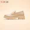 CHCH女式牛皮厚底休闲乐福鞋平衡鞋CP1B5081 商品缩略图4