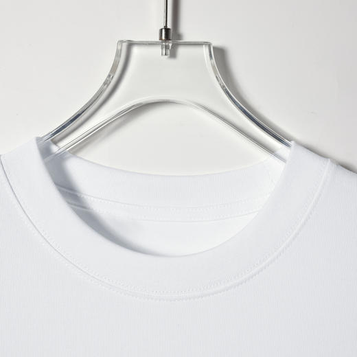 SDSA男装2026新款高贵轻奢潮牌简约纯色侧边拉链圆领短袖T恤百搭 商品图1