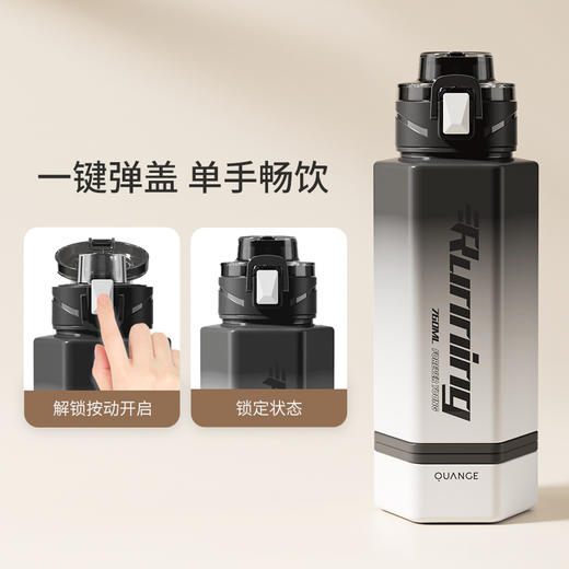 【自营】全格 Tritan运动水杯子水壶【容量：760mL】  TR102-1000　 商品图3