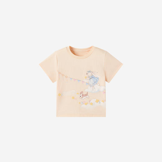 【联名款】英氏&Happy Horse儿童T恤宝宝夏季短袖T恤女童套衫 商品图4