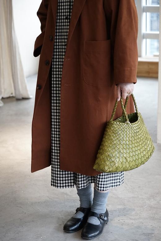 The last flower of the afternoon 栗子色西装大衣外套 商品图1