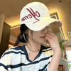 新款硬顶立体版型潮帽 女大头围刺绣棒球帽 宽帽檐防晒显脸小潮帽 潮牌硬顶鸭舌帽男女同款 商品缩略图2