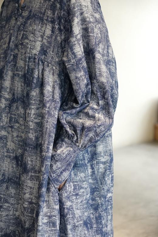 The last flower蓝染织连衣裙 商品图6