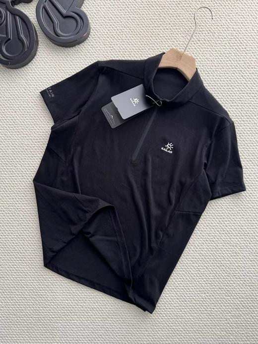 F032304夏季新款日常百搭速干透气半开拉链速干T恤 商品图7