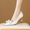 【预售7天】时尚法式浅口一脚蹬单鞋蝴蝶结水钻女鞋HY&H3361 商品缩略图1