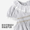 【商场同款】英氏女童连衣裙夏季新款短袖灰色系裙子纯棉公主裙 商品缩略图4