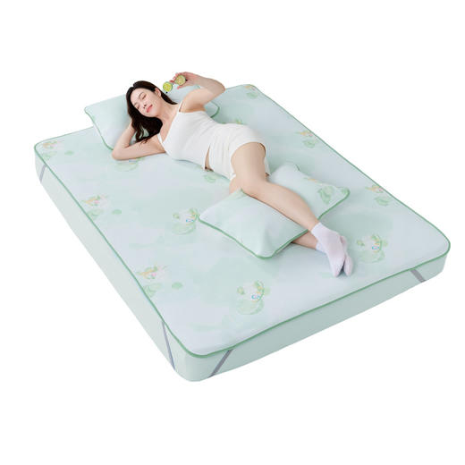 匹鲁凉感绵绵冰席 夏季凉席10A抗菌（多规格可选）★ 商品图5