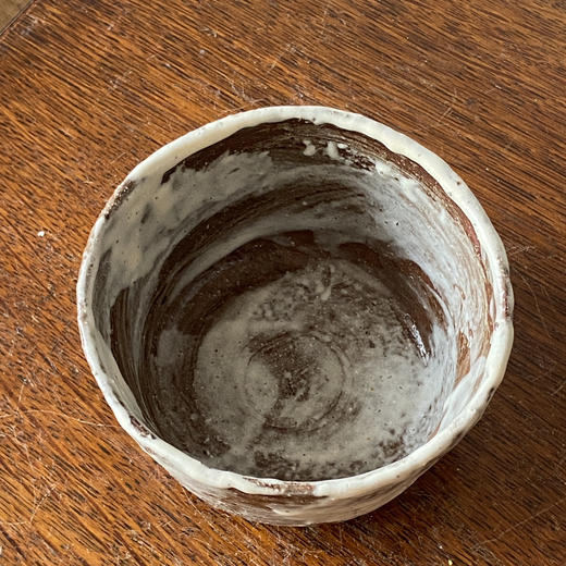 【苏州】日本中古粗陶手作器皿 带签章 X1502 商品图1