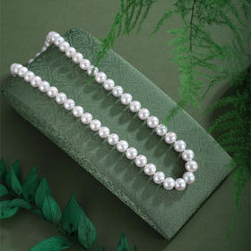 子佩集【珍珠映雪】银S925珍珠惜王妃项链【MLXL002】9mm珠白2512