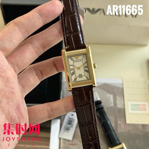 原单阿玛尼AR11665 方形男士腕表 小手腕福音
机芯：原装进口石英机芯 商品图2