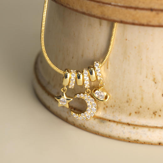 ARSIS｜印记系列 星月微光项链 商品图7