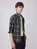 F032343男装春季新款新品时尚撞色格纹纯棉衬衫外套 商品缩略图10