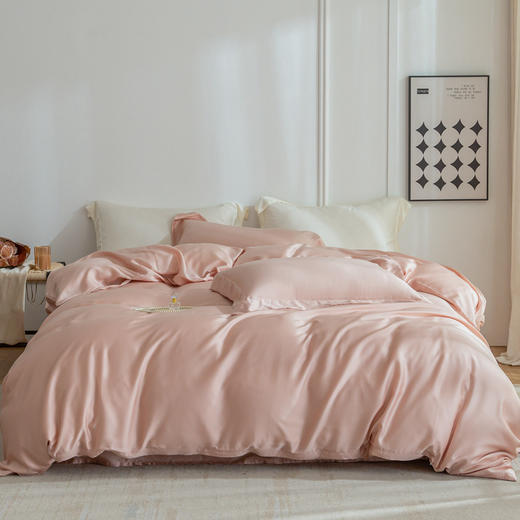 【品牌直发】加倍生活 A类60支进口兰精天丝四件套-薄暮系列 12色可选 商品图5