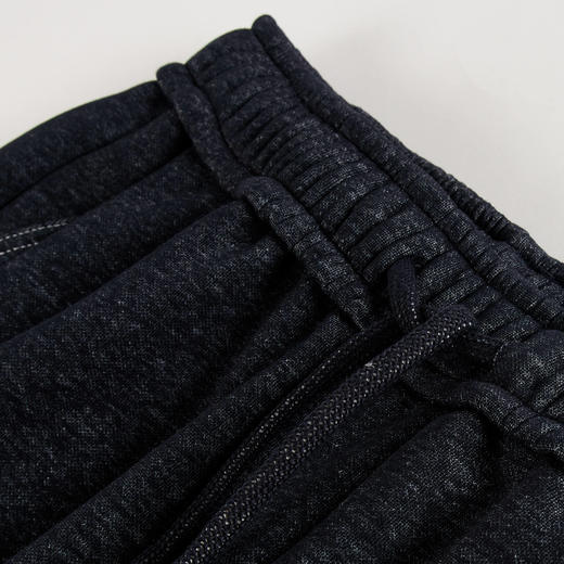 NPC潮牌定制针织牛仔布立体剪裁弯刀裤弹力松紧腰休闲裤NP5CSP12 商品图2