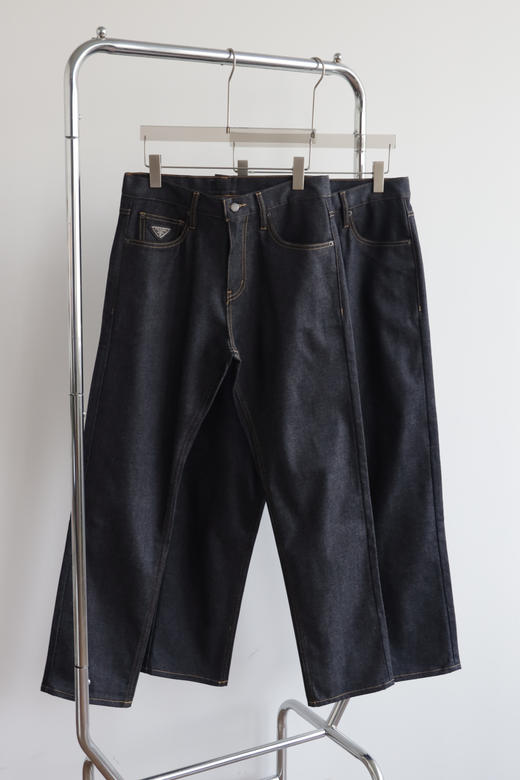 春夏款 P.R.D 赤耳半脱浆宽松直筒版 牛仔长裤 NZK262 商品图2