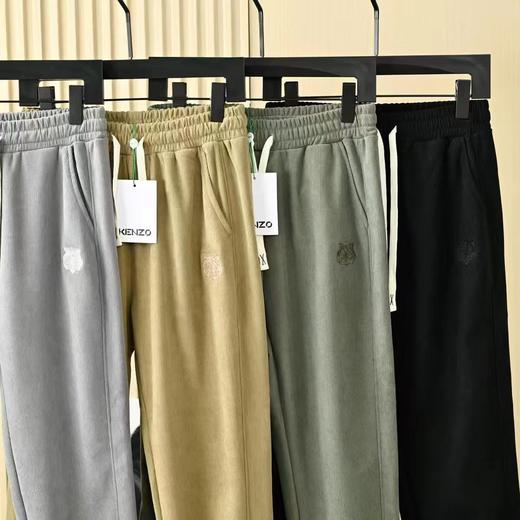 F032321春秋季新款刺绣虎头灯芯绒保暖厚实休闲束脚卫裤 商品图1