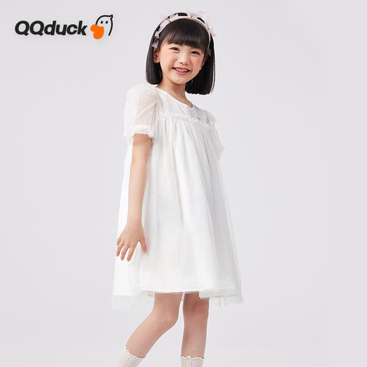 【清仓捡漏】【120-165】【可可鸭】女童夏季网纱连衣裙 商品图1