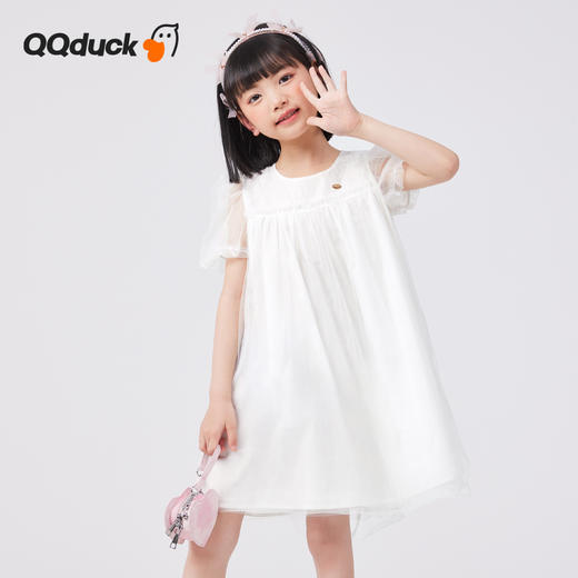 【清仓捡漏】【120-165】【可可鸭】女童夏季网纱连衣裙 商品图8