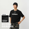 森马短袖T恤男夏季吸湿速干针织衫2026新款简约字母印花情侣上衣 商品缩略图3