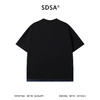 SDSA男装2026新款高贵轻奢立领假两件T恤口袋钉扣短袖百搭时尚潮 商品缩略图4